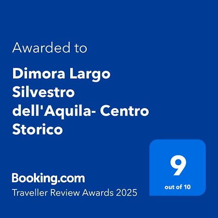 Dimora Largo Silvestro Dell'Aquila- Centro Storico Villa Bagian luar foto